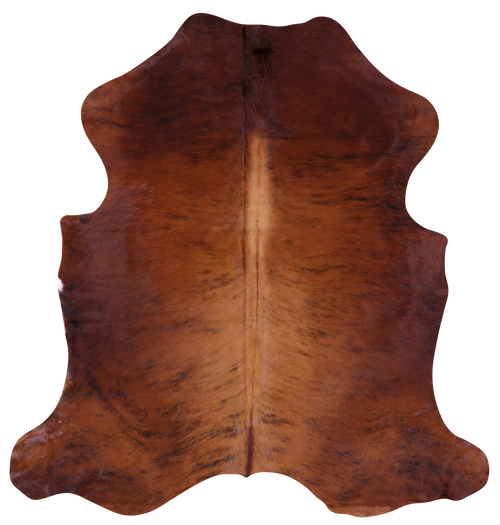 Brindle Natural Cowhide Rug - Large 6'6