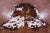 Salt & Pepper Natural Brown Cowhide Rug - X-Large 7'0"H x 6'6"W