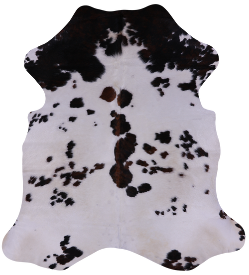 Tricolor Natural Cowhide Rug - Medium 6' 2