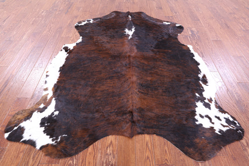 Brindle Natural Cowhide Rug - X-Large 7'2