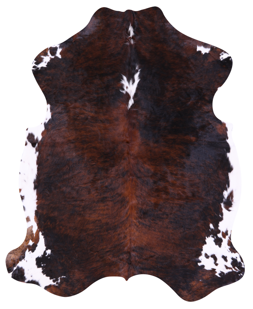 Brindle Natural Cowhide Rug - X-Large 7'2"H x 6'0"W