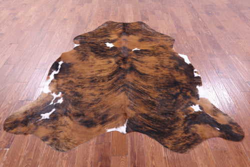 Brindle Natural Cowhide Rug - X-Large 7'2