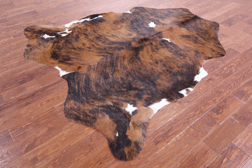 Brindle Natural Cowhide Rug - X-Large 7'2