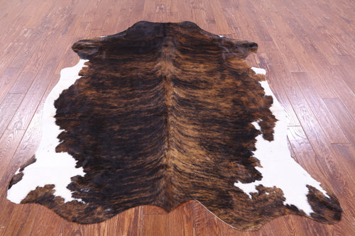 Brindle Natural Cowhide Rug - X-Large 7'0
