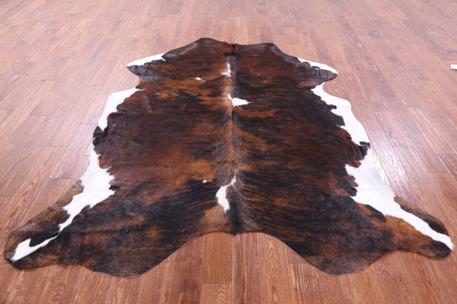 Brindle Natural Cowhide Rug - X-Large 7'7