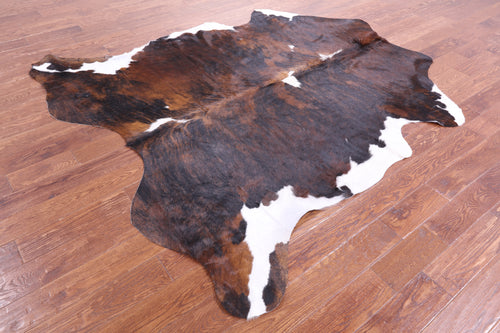 Brindle Natural Cowhide Rug - X-Large 7'7