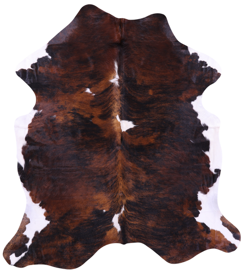 Brindle Natural Cowhide Rug - X-Large 7'7