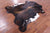 Dark Brindle Natural Cowhide Rug - X-Large 7'0"H x 6'5"W