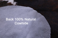 Thumbnail for Dark Brindle Natural Cowhide Rug - X-Large 7'0