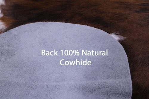 Brindle Natural Cowhide Rug - Large 6'7