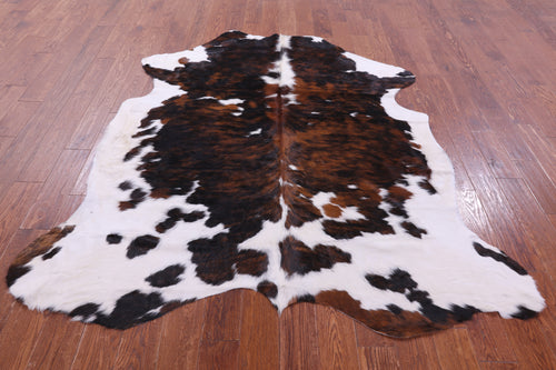 Tricolor Natural Cowhide Rug - X-Large 7'0