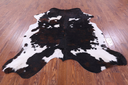 Tricolor Natural Cowhide Rug - X-Large 7'0