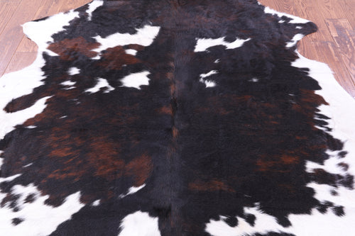 Tricolor Natural Cowhide Rug - X-Large 7'0