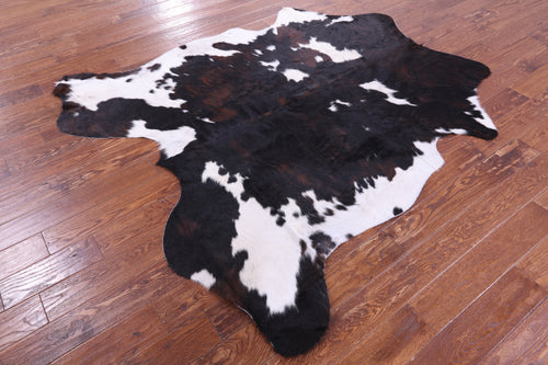 Tricolor Natural Cowhide Rug - X-Large 7'0