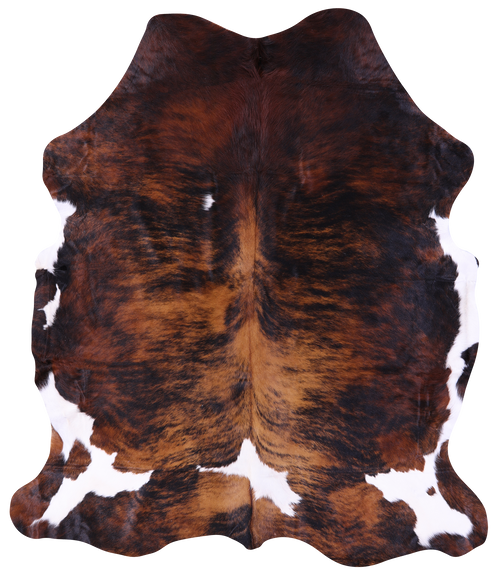 Brindle Natural Cowhide Rug - X-Large 7'3
