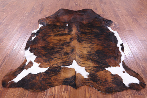 Brindle Natural Cowhide Rug - X-Large 7'3