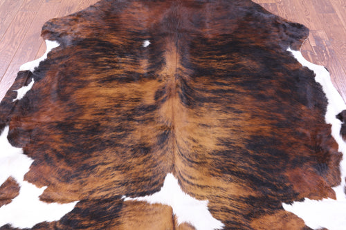 Brindle Natural Cowhide Rug - X-Large 7'3