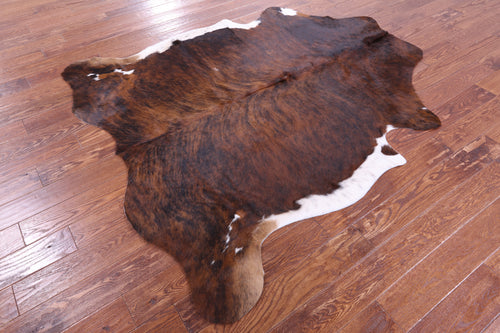 Brindle Natural Cowhide Rug - Large 6'7