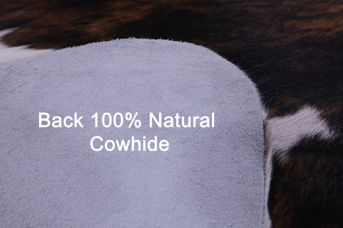 Brindle Natural Cowhide Rug - Large 6'6