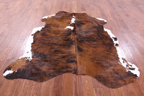Brindle Natural Cowhide Rug - Large 6'10