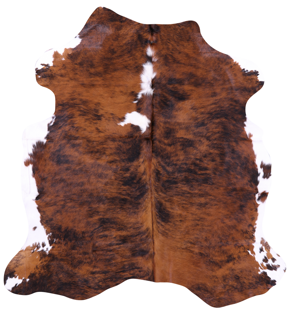 Brindle Natural Cowhide Rug - Large 6'10"H x 6'5"W