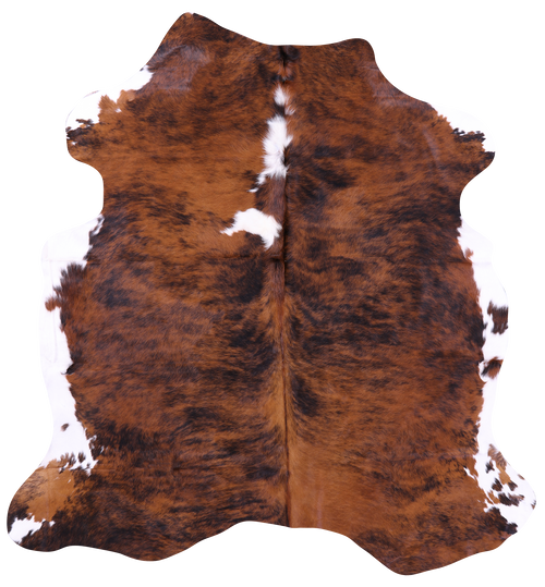 Brindle Natural Cowhide Rug - Large 6'10