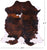 Brindle Natural Cowhide Rug - Large 6'7"H x 6'2"W