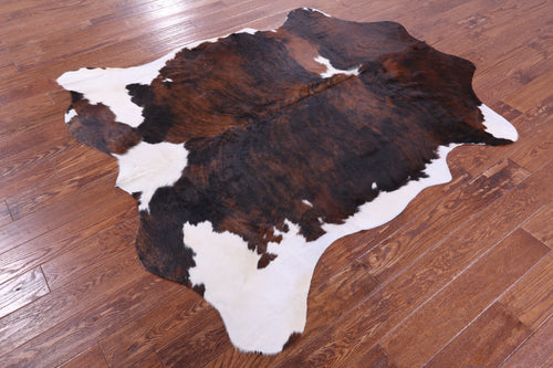 Brindle Natural Cowhide Rug - Large 6'7