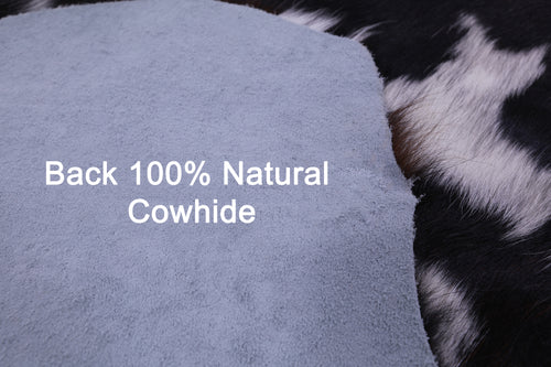 Tricolor Natural Cowhide Rug - X-Large 7'2