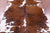 Brindle Natural Cowhide Rug - Large 6'9"H x 5'2"W