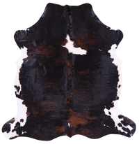 Thumbnail for Tricolor Natural Cowhide Rug - XX-Large 7'11