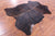 Dark Brindle Natural Cowhide Rug - Medium 6'2"H x 5'8"W