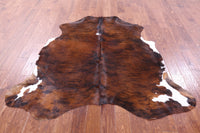 Thumbnail for Brindle Natural Cowhide Rug - Medium 6'0