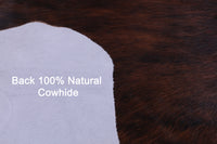 Thumbnail for Brindle Natural Cowhide Rug - Medium 6'0