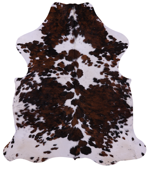 Tricolor Natural Cowhide Rug - X-Large 7'0