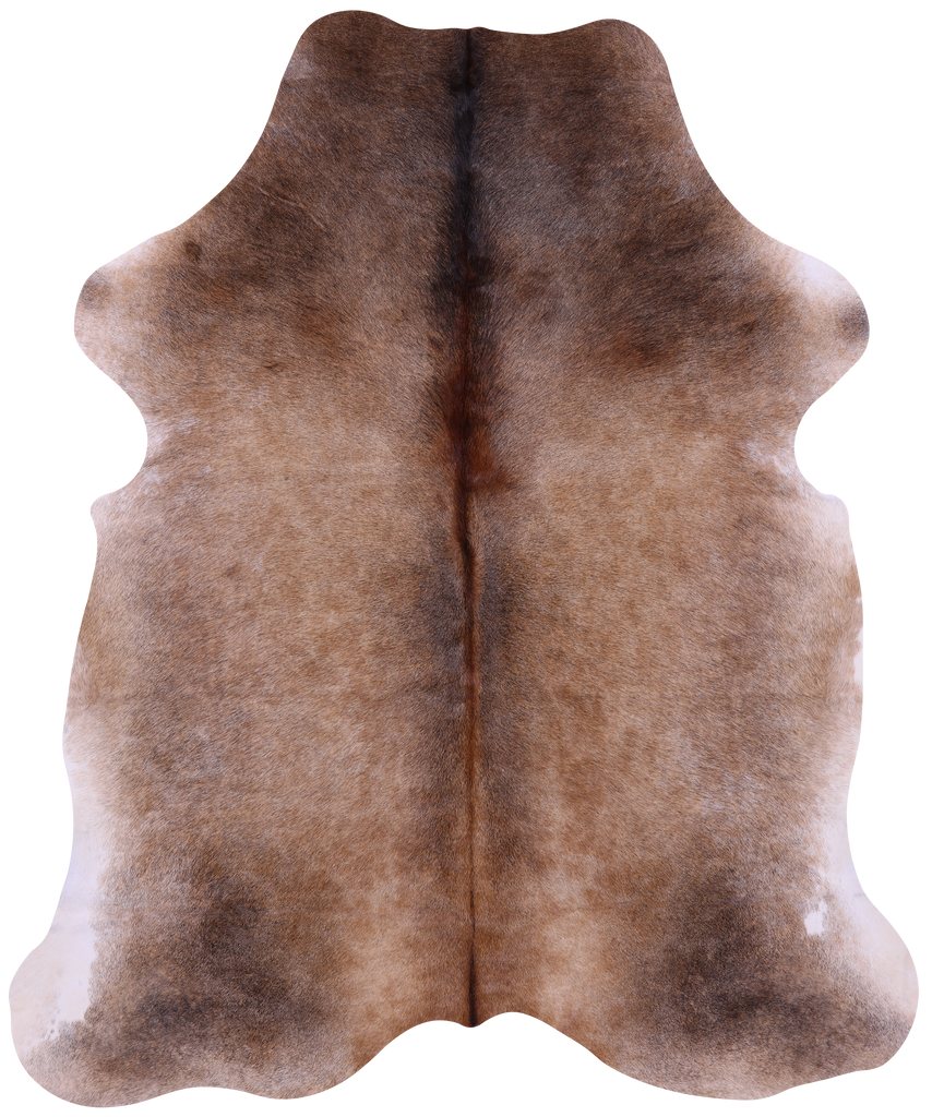 Light Brown Natural Cowhide Rug - Large 6'7"H x 5'6"W