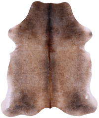 Thumbnail for Brown Natural Cowhide Rug - Large 6'7