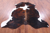 Thumbnail for Tricolor Natural Cowhide Rug - XLarge 7'2