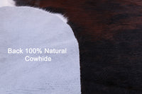 Thumbnail for Tricolor Natural Cowhide Rug - XLarge 7'2