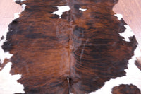 Thumbnail for Tricolor Natural Cowhide Rug - XLarge 7'3