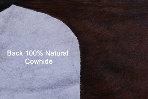 Tricolor Natural Cowhide Rug - X-Large 7'3