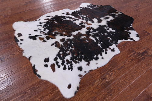 Tricolor Natural Cowhide Rug - Large 6'9