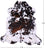 Salt & Pepper Natural Brown Cowhide Rug - XX-Large 7'9"H x 7'4"W
