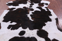 Thumbnail for Tricolor Natural Cowhide Rug - XLarge 7'4