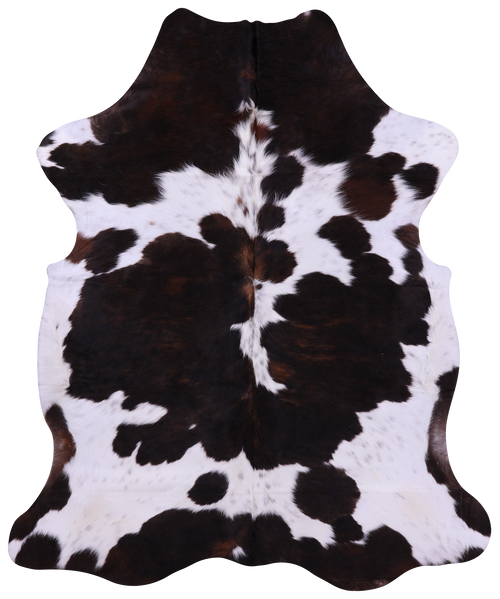 Tricolor Natural Cowhide Rug - X-Large 7'4