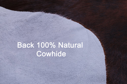 Brindle Natural Cowhide Rug - Large 6'9
