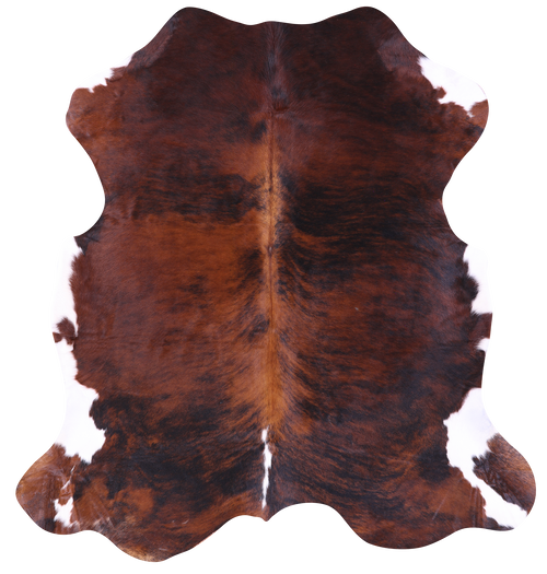 Brindle Natural Cowhide Rug - Large 6'9