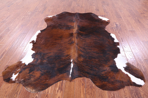 Brindle Natural Cowhide Rug - Large 6'9
