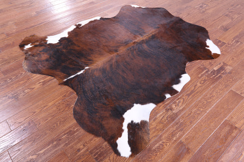 Brindle Natural Cowhide Rug - Large 6'9