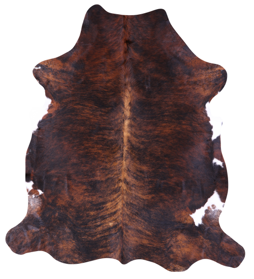 Brindle Natural Cowhide Rug - X-Large 7'4